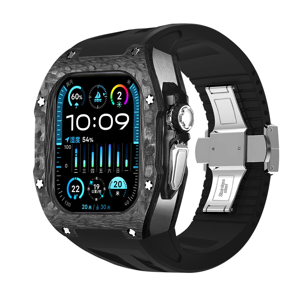 Carbon Fiber For Apple Watch Case Ultra 3/2/1 49mm
