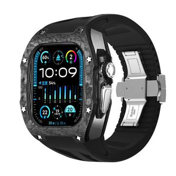 Carbon Fiber For Apple Watch Case Ultra 3/2/1 49mm
