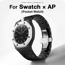 Royal Pop Carbon Pocket Watch Bracelet Conversion Case Kit