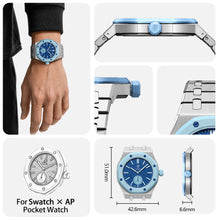 Royal Pop Integrated Metal Bracelet Pocket Watch Conversion Case Kit