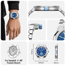 Royal Pop Metal Bracelet Pocket Watch Conversion Case Kit