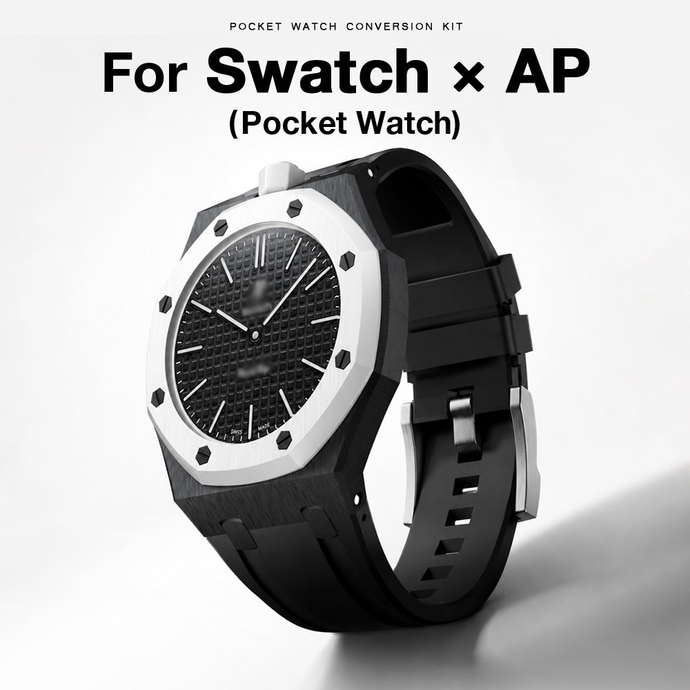 Royal Pop Carbon Pocket Watch Conversion Case Kit