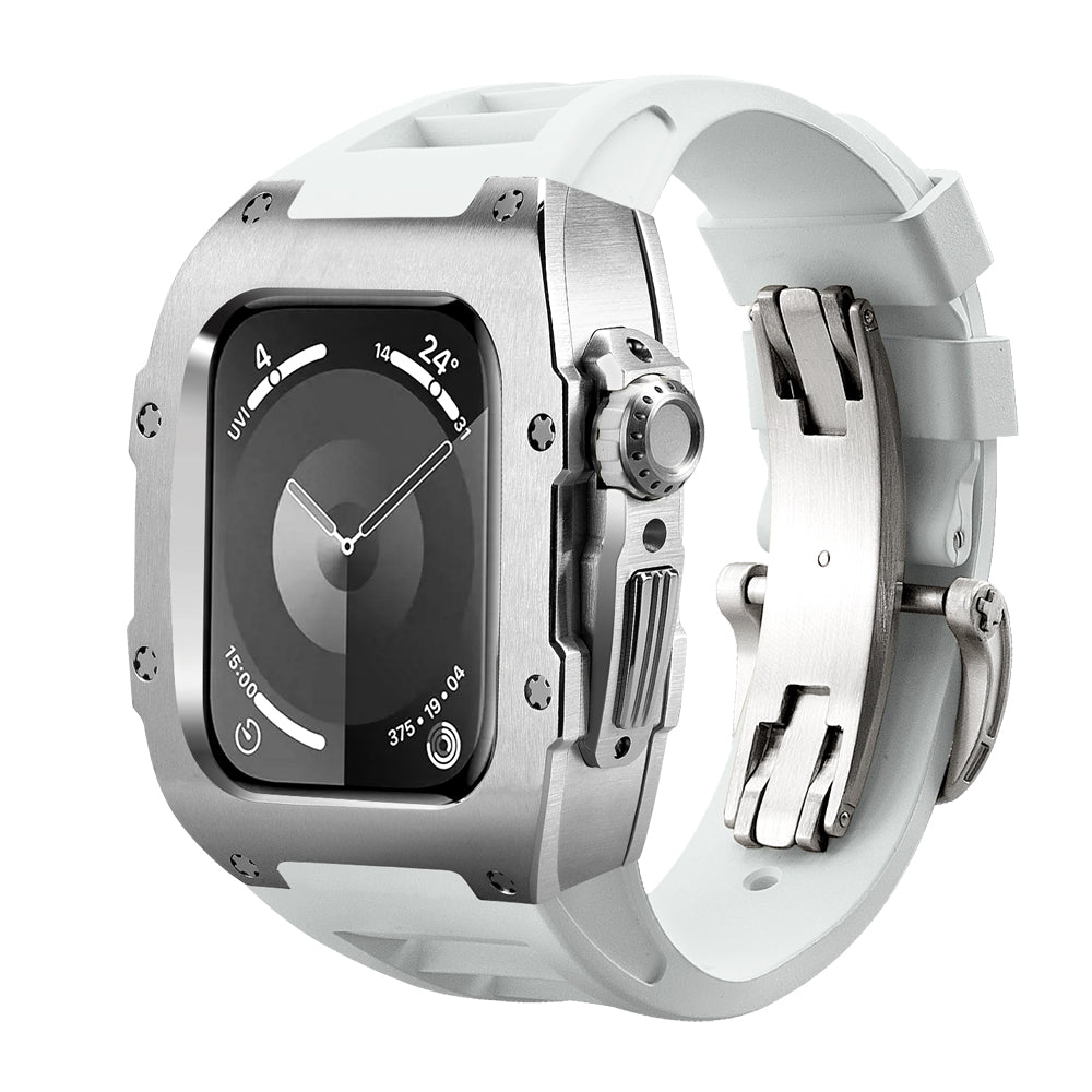 For Apple Watch 316L Luxury Modification Mod Kit (44/45)