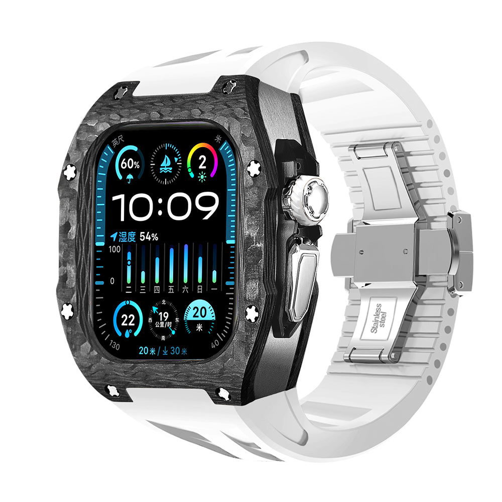 Carbon Fiber For Apple Watch Case Ultra 3/2/1 49mm