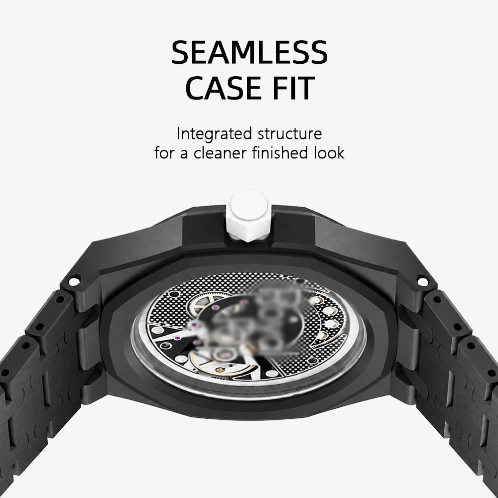 Royal Pop Carbon Pocket Watch Bracelet Conversion Case Kit