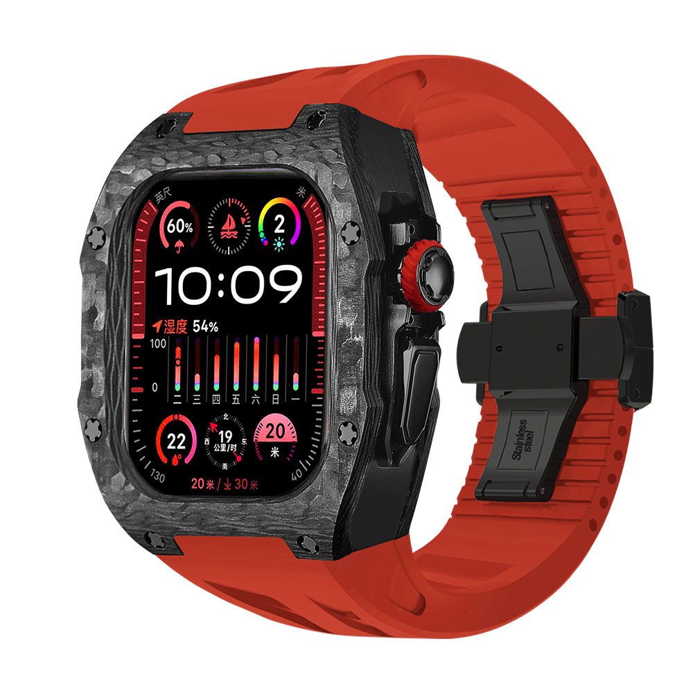 Carbon Fiber For Apple Watch Case Ultra 3/2/1 49mm