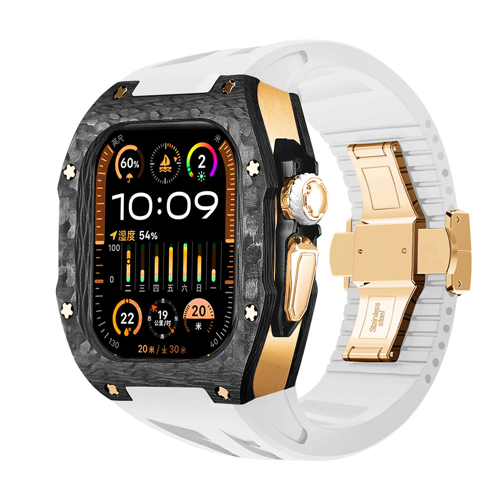 Carbon Fiber For Apple Watch Case Ultra 3/2/1 49mm