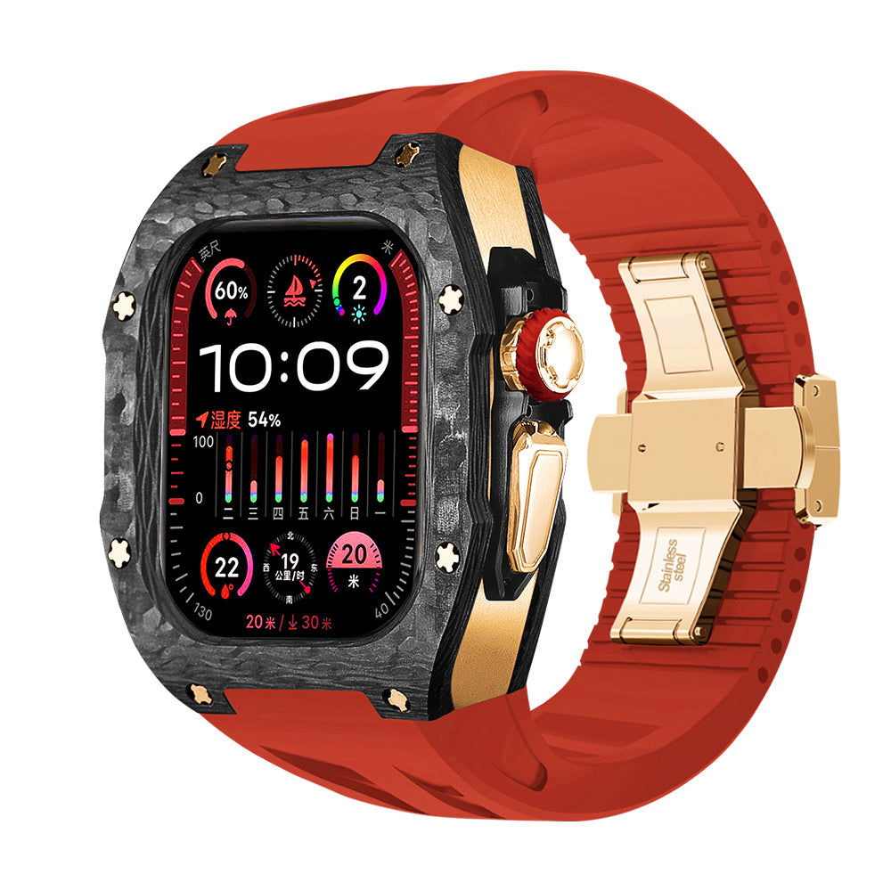 Carbon Fiber For Apple Watch Case Ultra 3/2/1 49mm