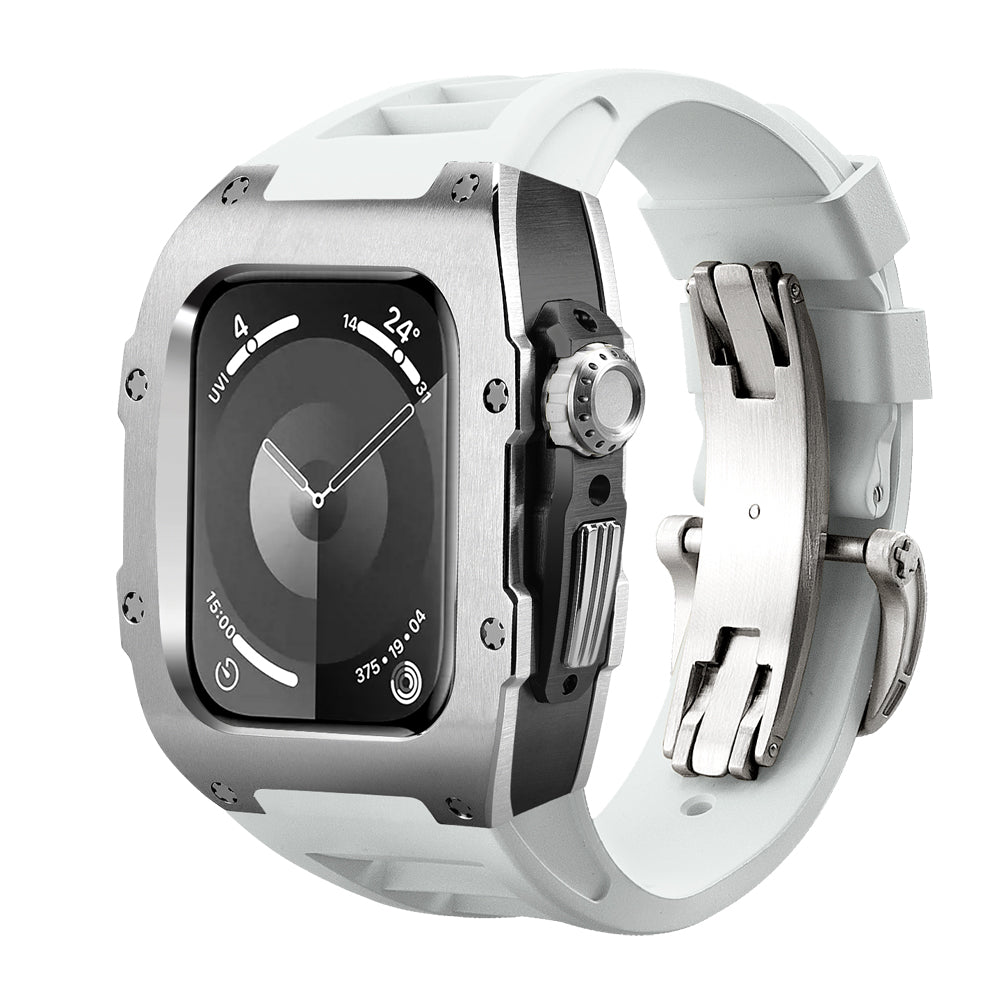 For Apple Watch 316L Luxury Modification Mod Kit (44/45)