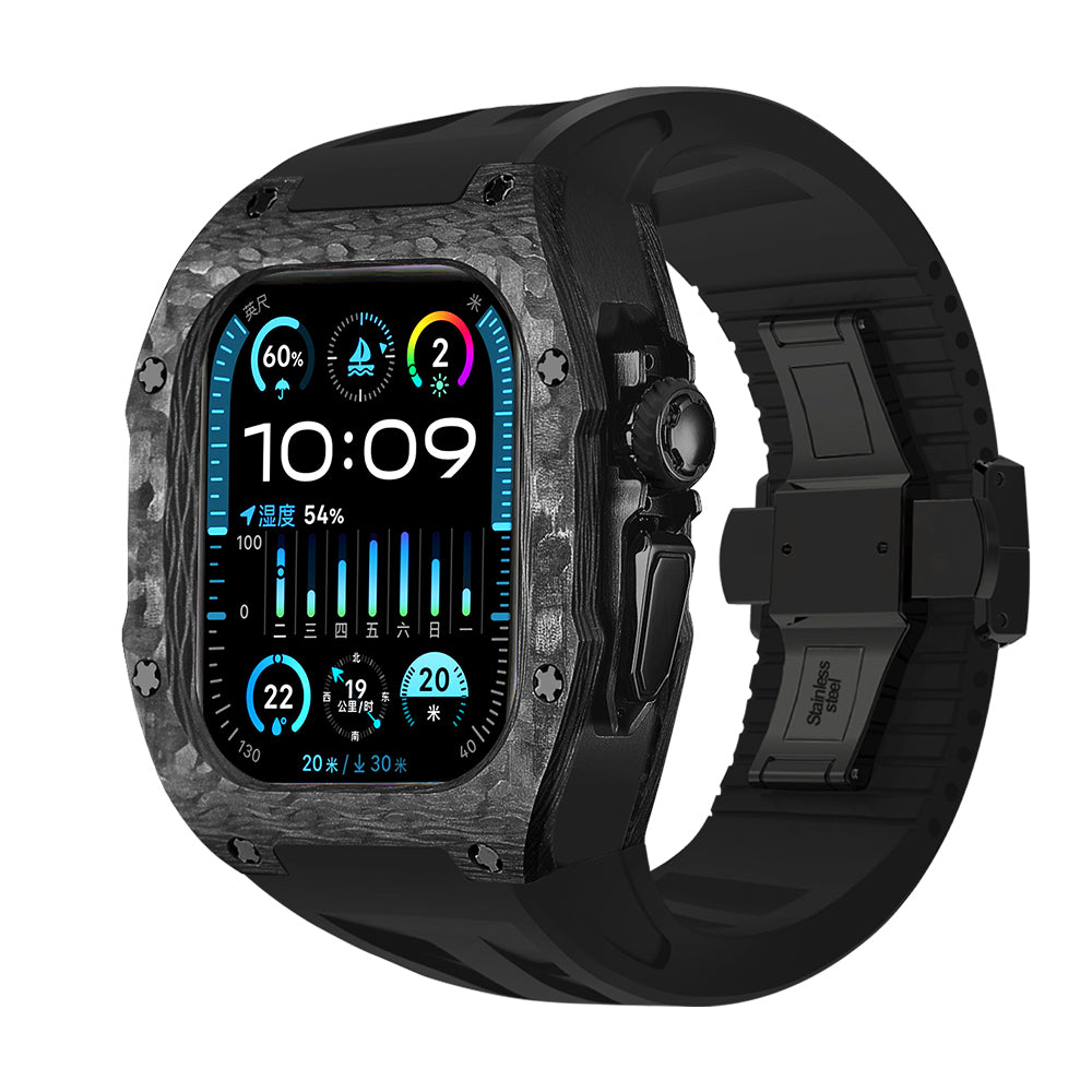 Carbon Fiber For Apple Watch Case Ultra 3/2/1 49mm
