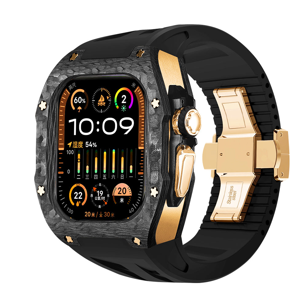 Carbon Fiber For Apple Watch Case Ultra 3/2/1 49mm